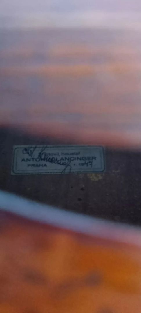 Sehr Schönes cello mit Zettel