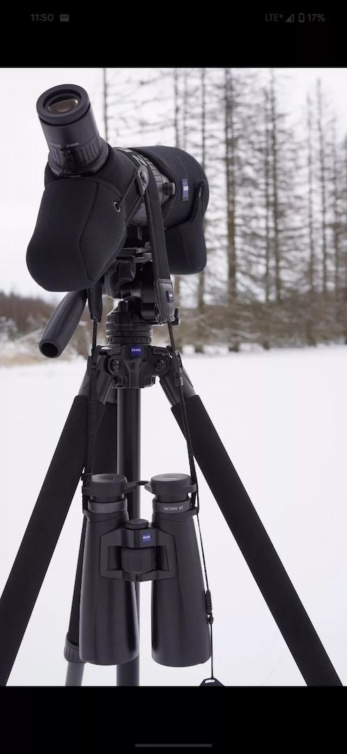 Zeiss Victory Harpia 85 + Zeiss Victory Ht 8×54 + Zeiss Tripod + Sony 6400