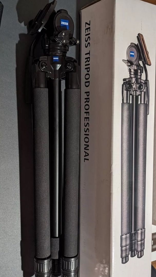 Zeiss Victory Harpia 85 + Zeiss Victory Ht 8×54 + Zeiss Tripod + Sony 6400