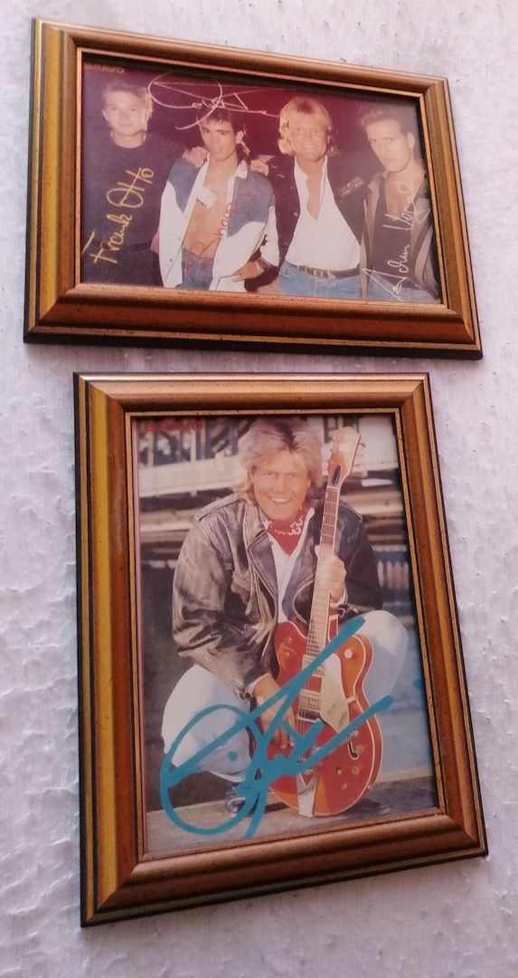 Blue System - Dieter Bohlen Bilderrahmen ohne Autogramme