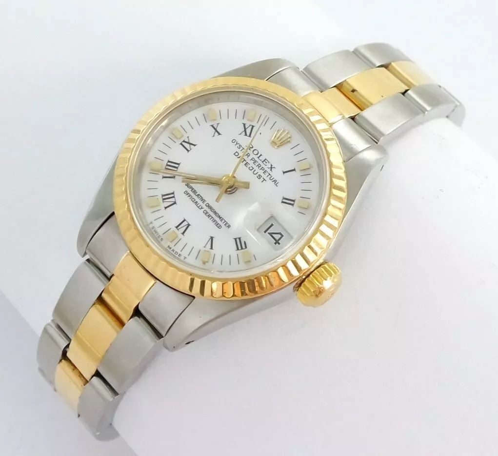 Rolex Datejust Damenuhr Stahl/Gold Oysterband