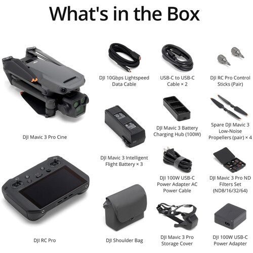 DJI Mavic 3 Pro Cine Premium Combo Drone with RC Pro