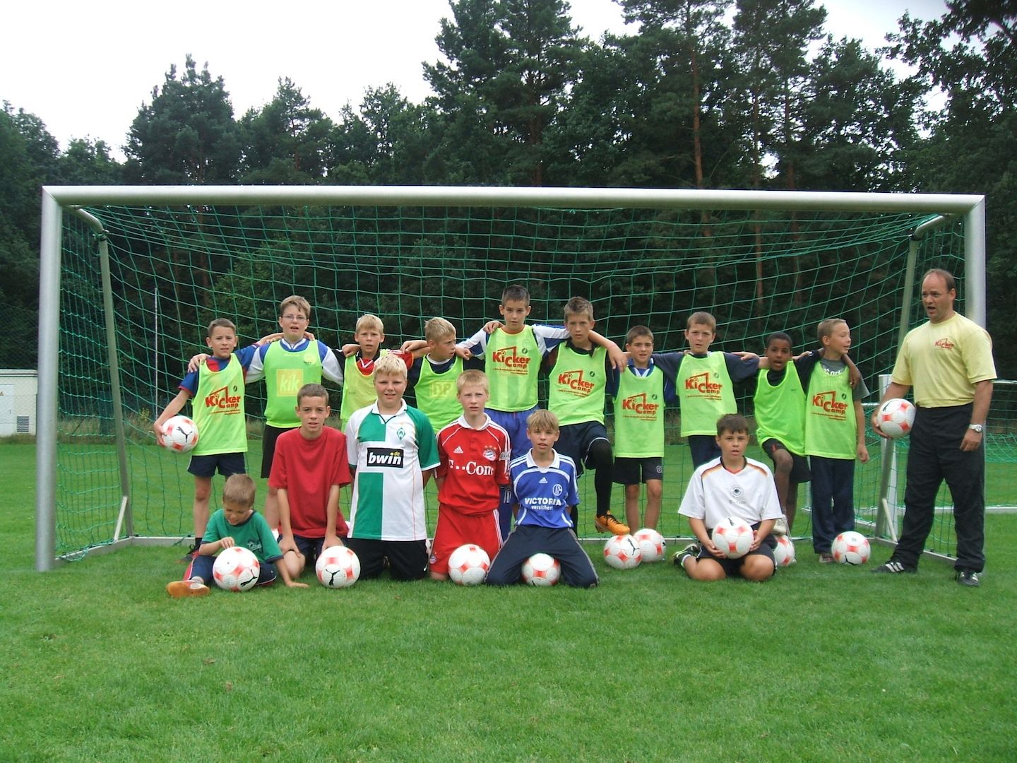 Fussballcamp Fussballschule Fussballferien ab 469,- EUR mit Übernachtung