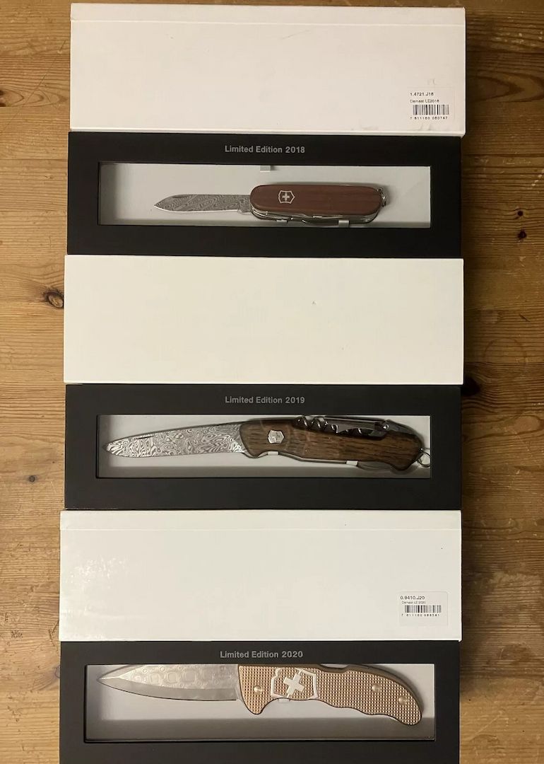 Victorinox Damast 2021 SwissChamp Taschenmesser