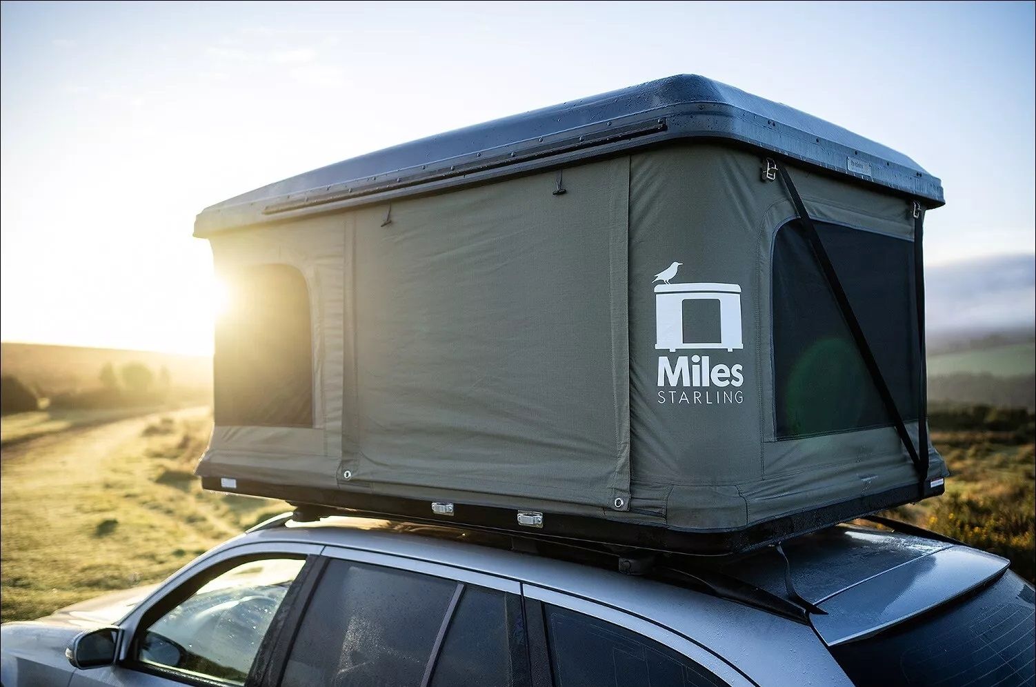 Hartschalen Dachzelt Femkes Miles Starling 140 grün