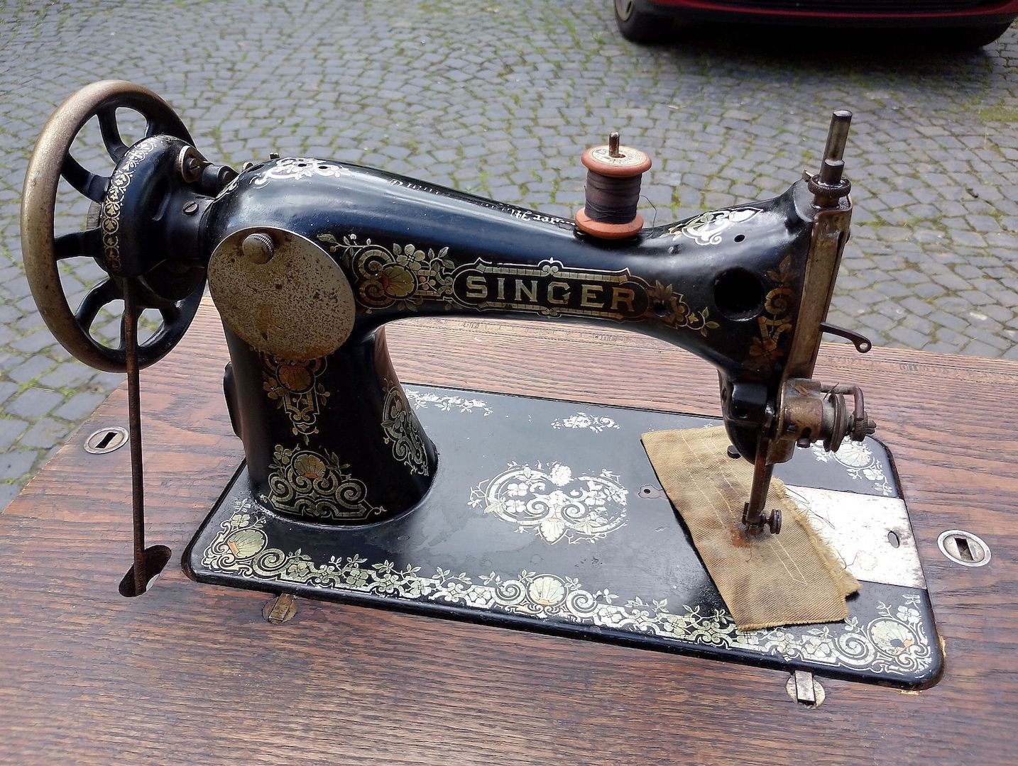 Alte SINGER Nähmaschine