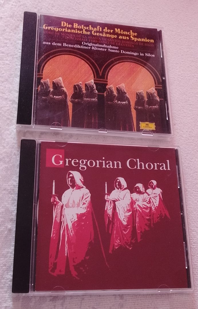 Gregorianische Musik-CDs