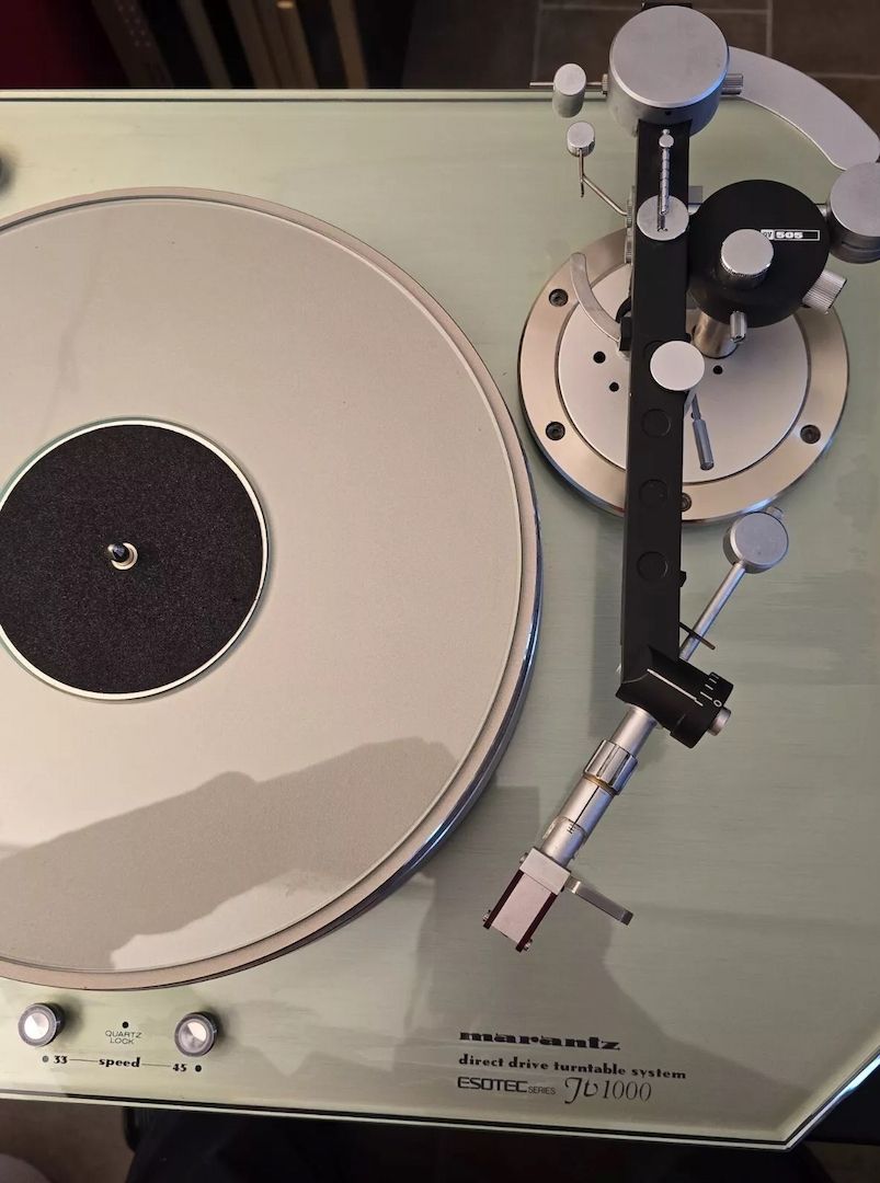 Plattenspieler Marantz TT 1000 Esotec Tonarm Dynavector DV-505
