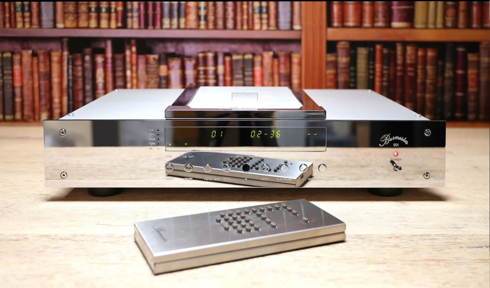 Burmester 001 Weltklasse CD-Player. 1A, Video! OVP, Certificate, Remote, Box