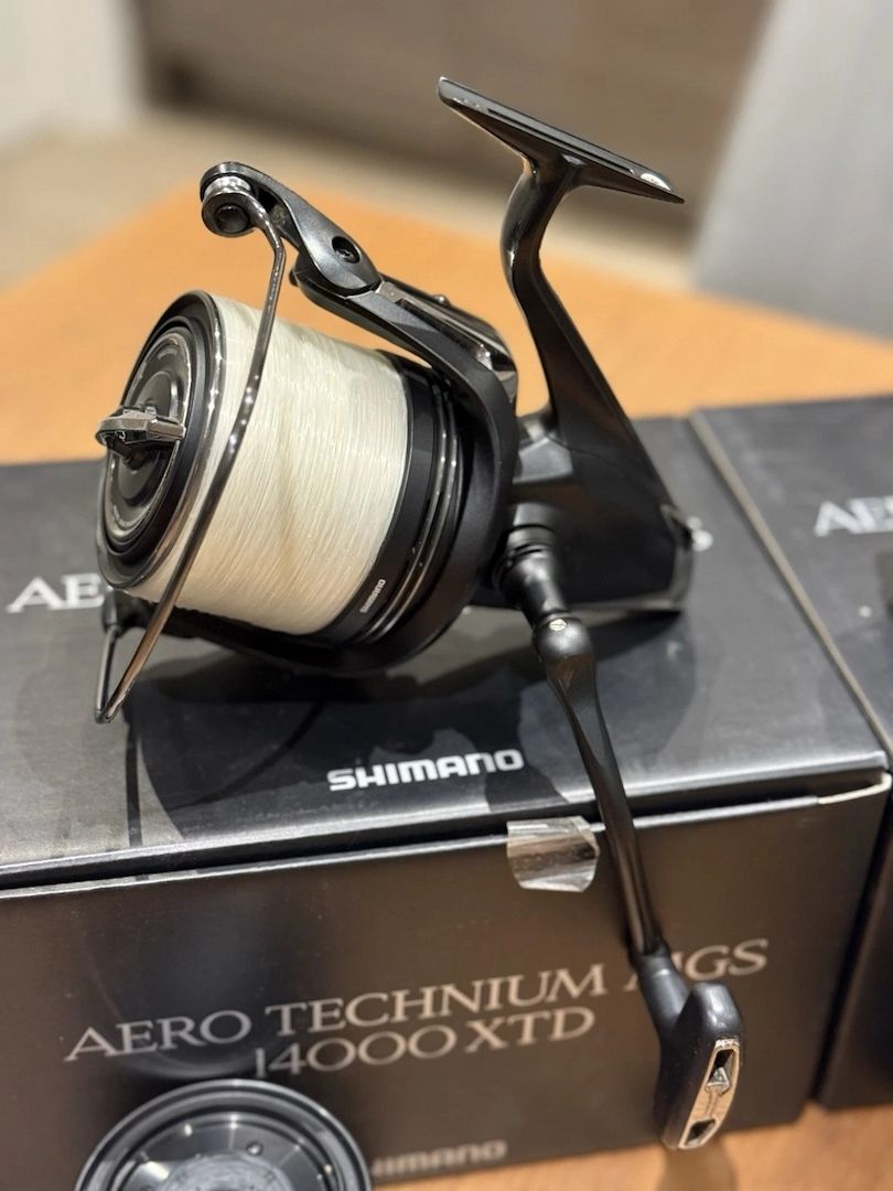3 x Shimano Aero Technium Mgs 14000 XTD Rollen Traumhafter Zustand