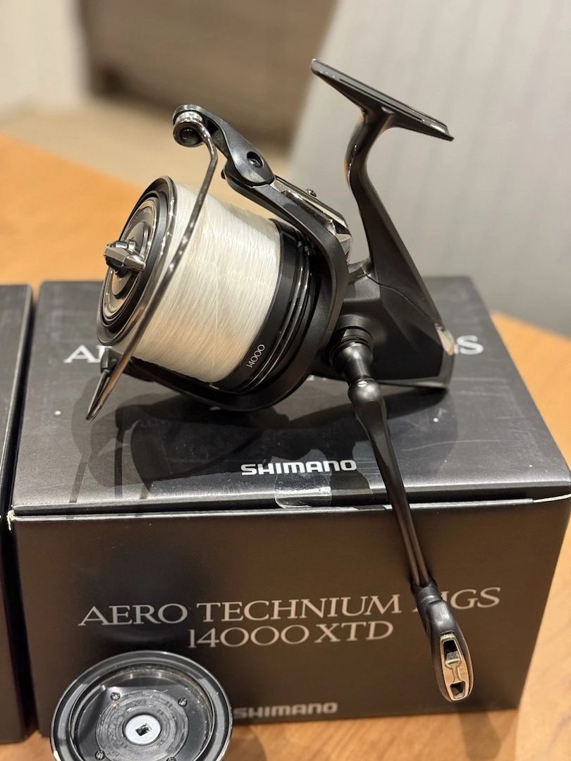 3 x Shimano Aero Technium Mgs 14000 XTD Rollen Traumhafter Zustand