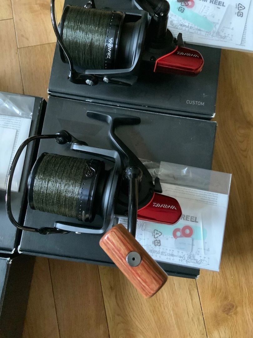4 x Daiwa Basia Custom DCR 6 Rolle