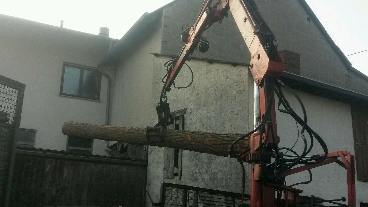 2 Rückewagen mit kran