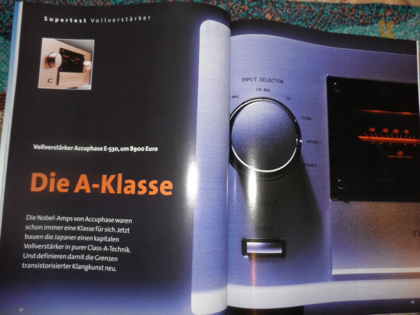 Accuphase E-530 Top Highend-Vollverstärker - PIA-Gerät mit OVP!