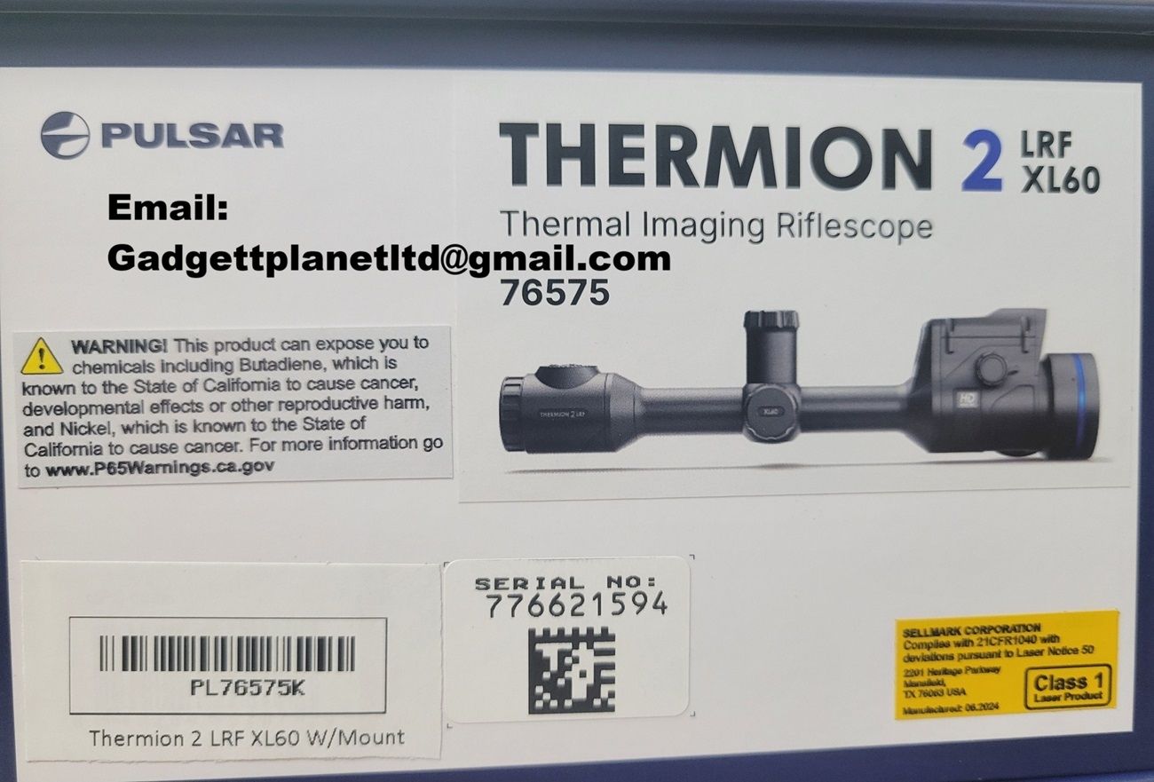 Pulsar THERMION 2 LRF XL60 , THERMION 2 LRF XL50 , THERMION 2 LRF XP50 PRO, Thermion 2 LRF XP60