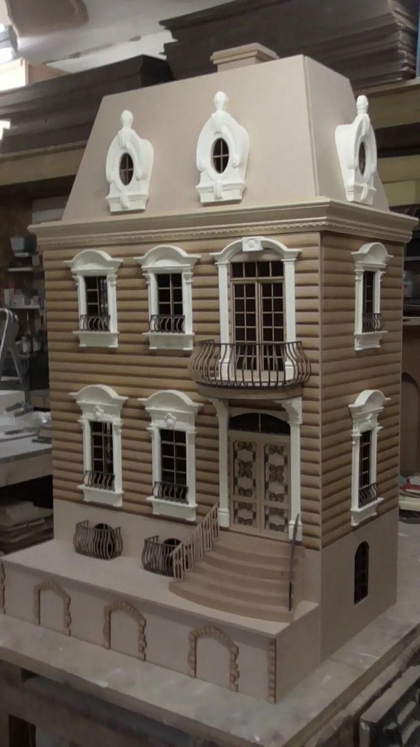 1/12 Maßstab Die französische Villa 7 Zimmer plus Flur