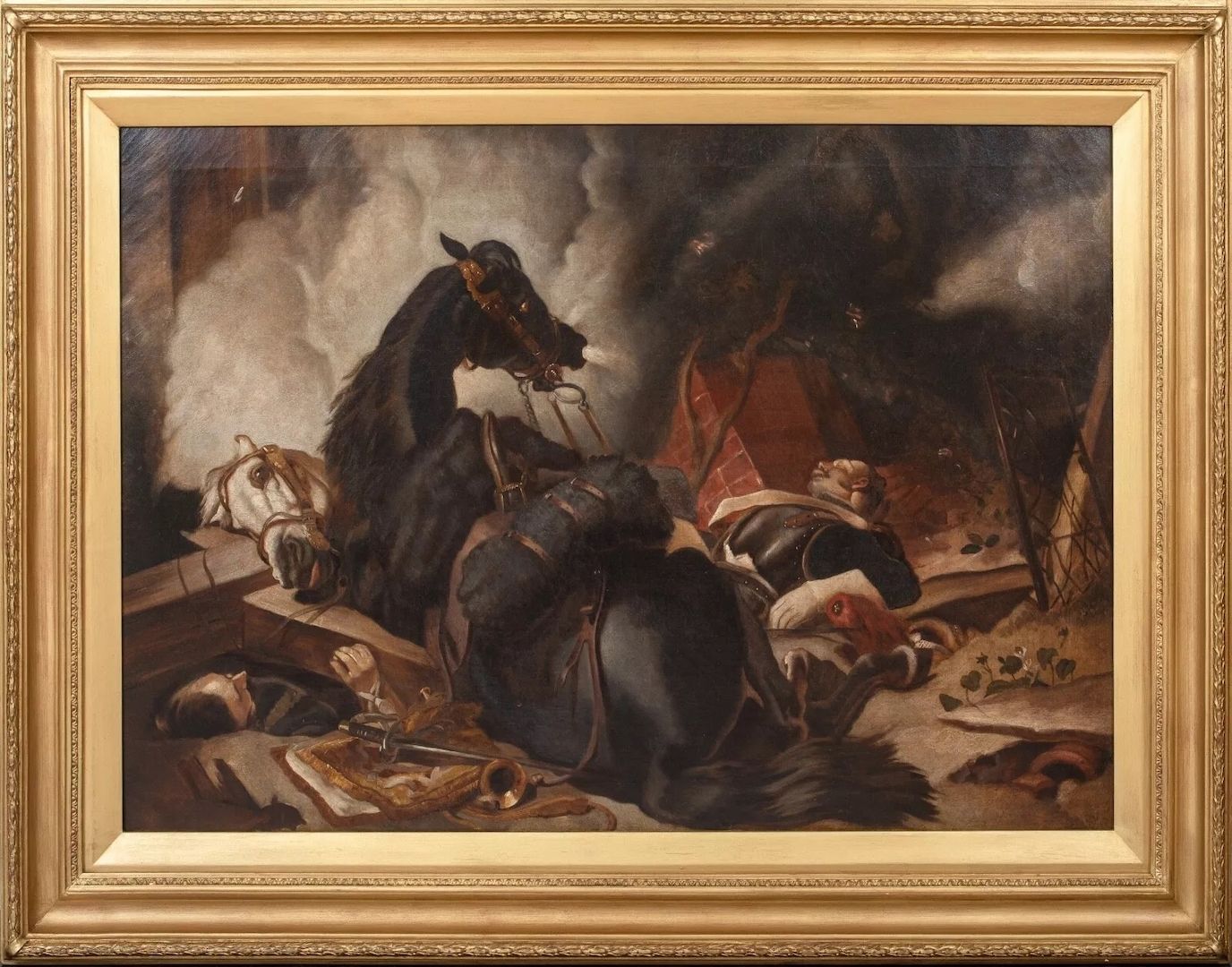 Napoleonisches Kürassier Pferd Sir Edwin Henry Landseer