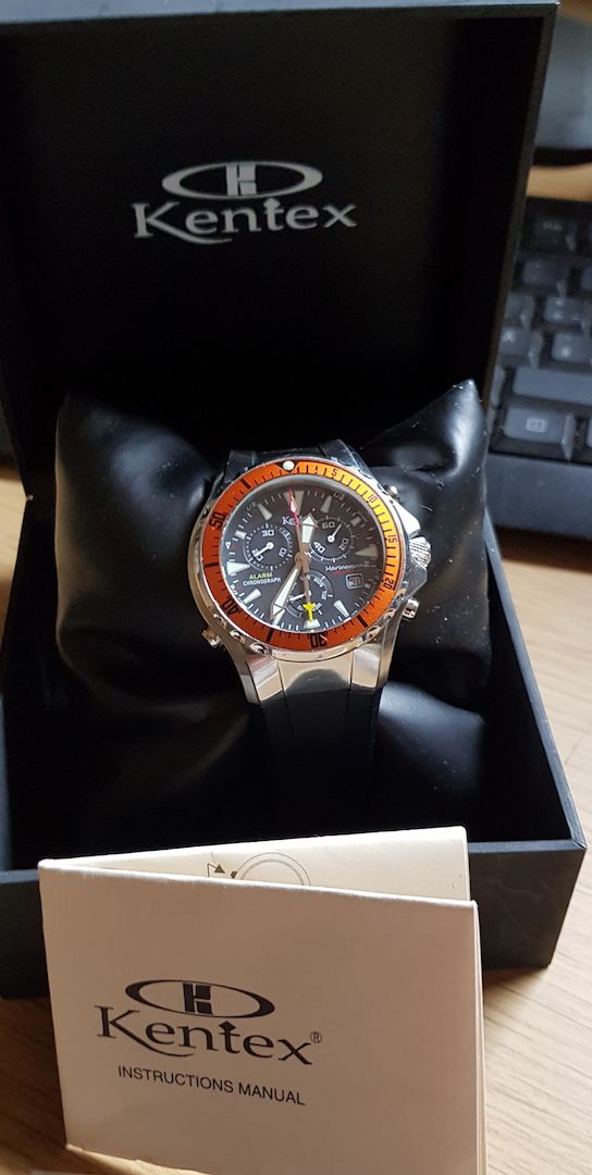 Kentex Chronograph Marinemann 2 Rarität...neuer Preis 380.-€........