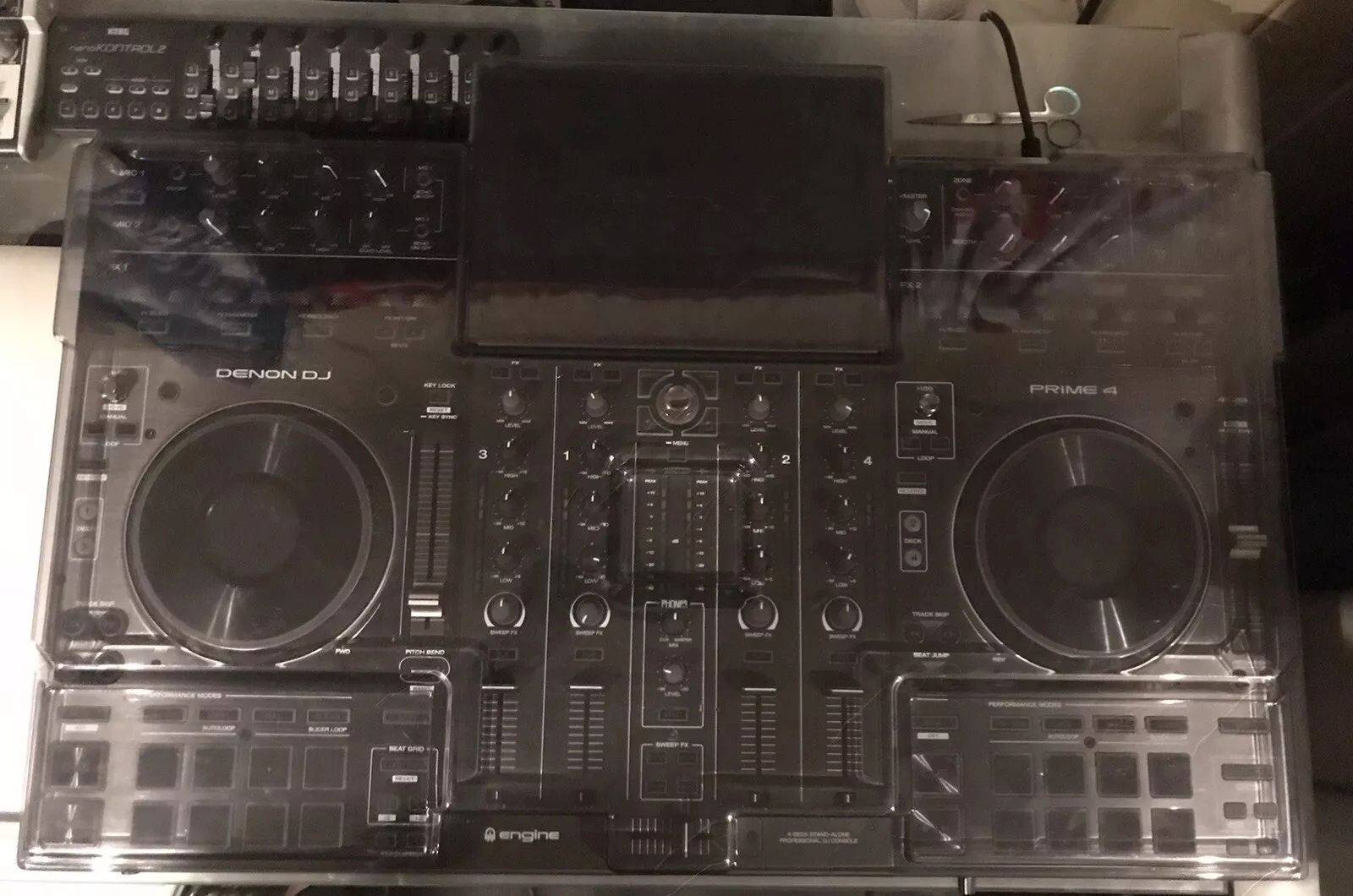 Denon Prime 4 + Magma Case + Decksaver + 2TB SSD + OVP