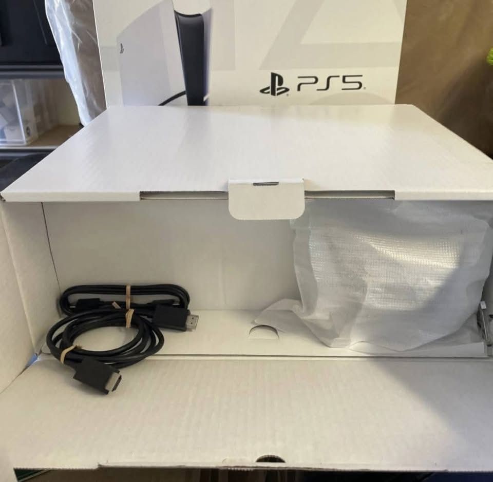 Sony Playstation 5 Slim Disc Edition Console 1TB Wit PS5 CFI-2025