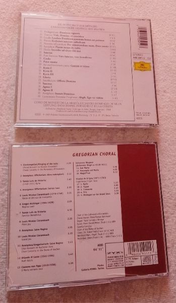 Gregorianische Musik-CDs