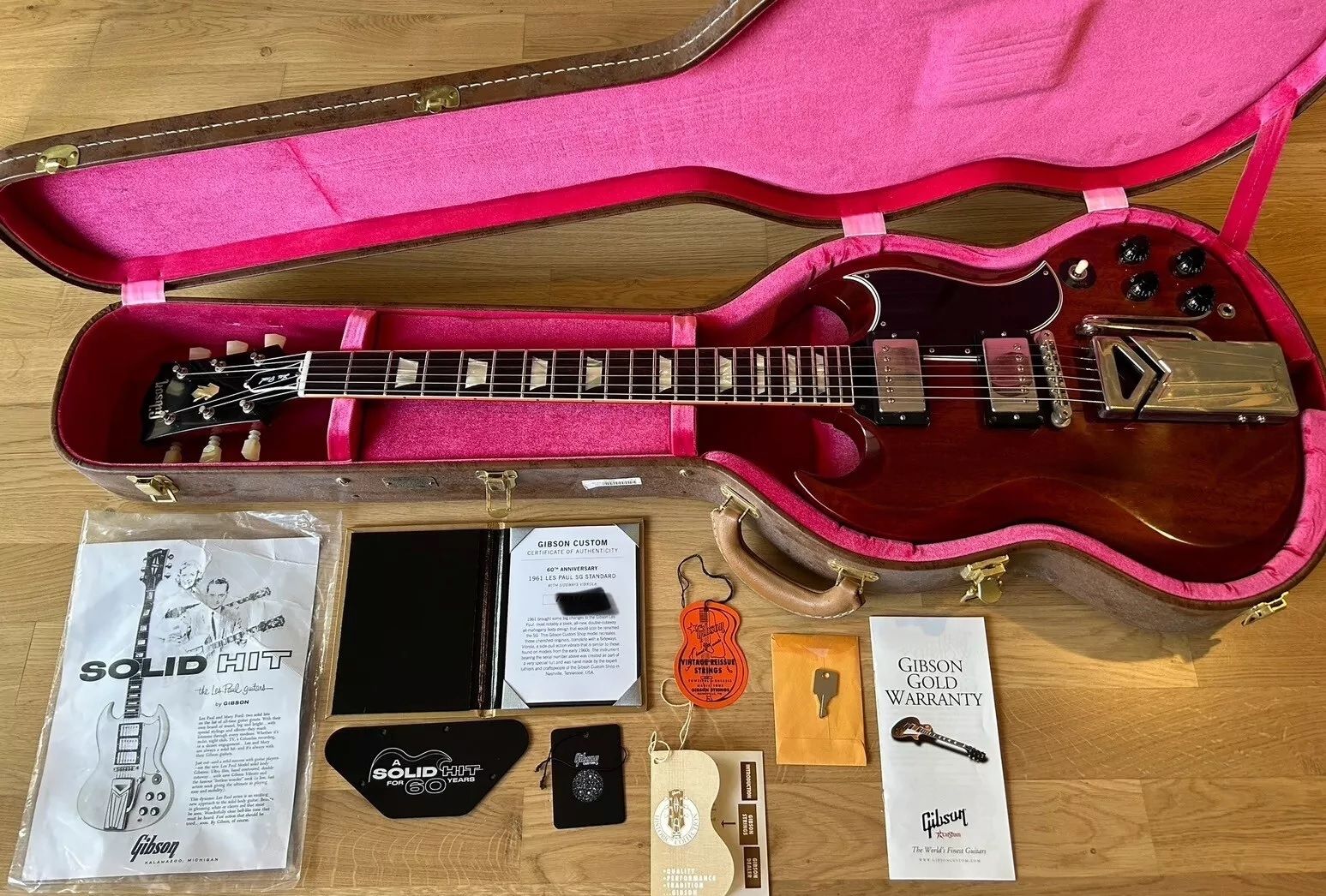 Gibson Custom Shop 60th Anniversary '61 Les Paul SG