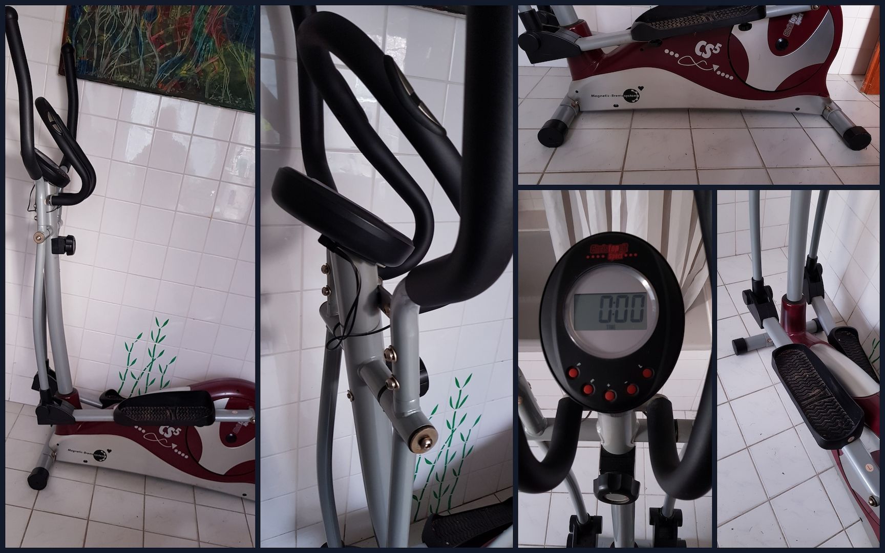 Crosstrainer Stepper CS5 Magnetic - Bremssystem  Neuer Preis : 29.-€