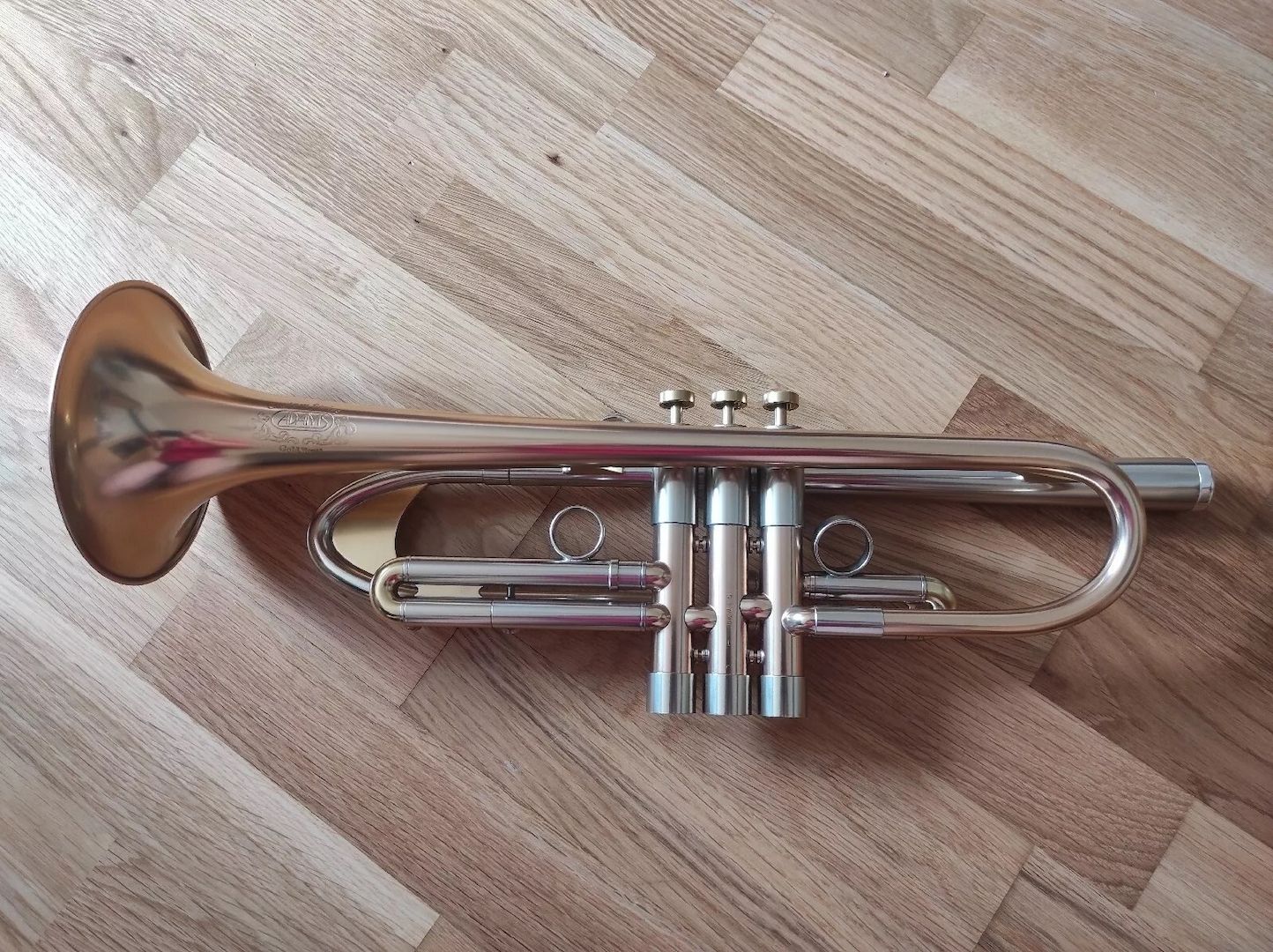 Bb. Trompete Adams A8 Selected Goldmessing 045