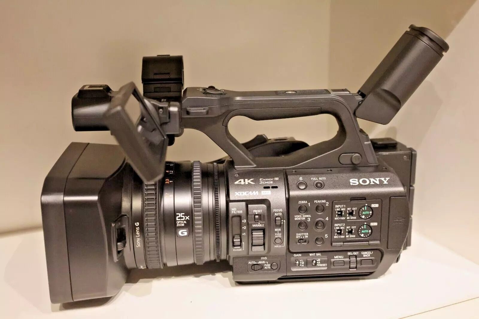 Sony PXW-Z190V 4K HDR Kamera - Schwarz