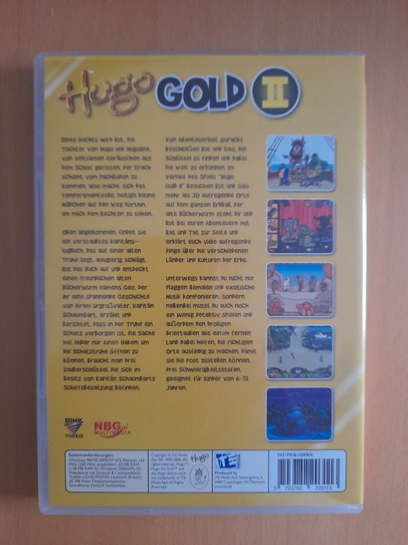 Hugo Gold 2  PC - CD - ROM