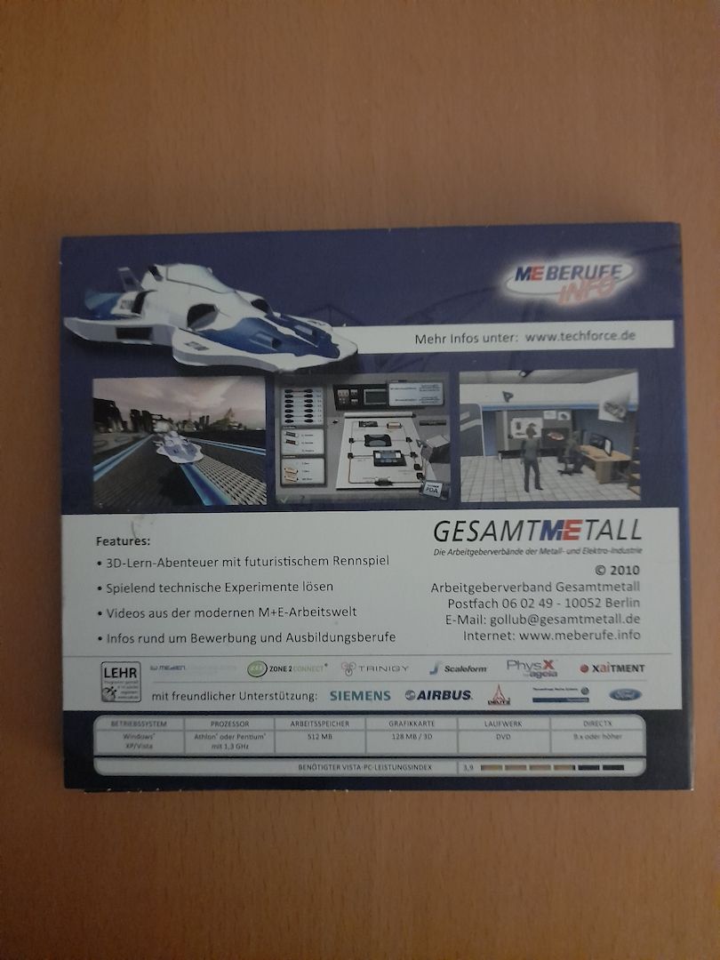 TechForce PC-CD-ROM, PC- Spiel