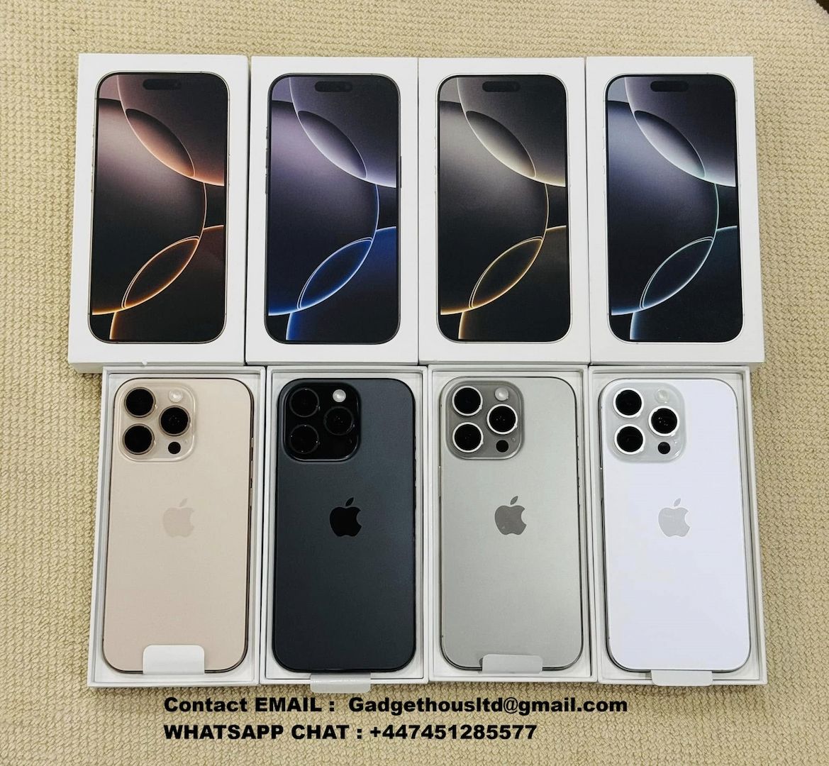 Apple iPhone 16 Pro Max, iPhone 16 Pro, iPhone 16, 16 Plus, 15 Pro Max, Samsung Galaxy S25 Ultra