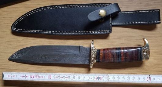 Damast Jagdmesser neuer Preis :49.-€