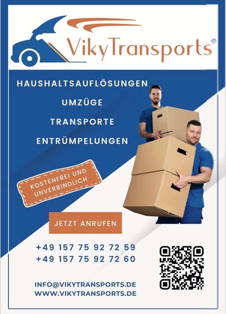 Moving | Transporter | Clearance | Disposal Wir machen Umzüge einfach