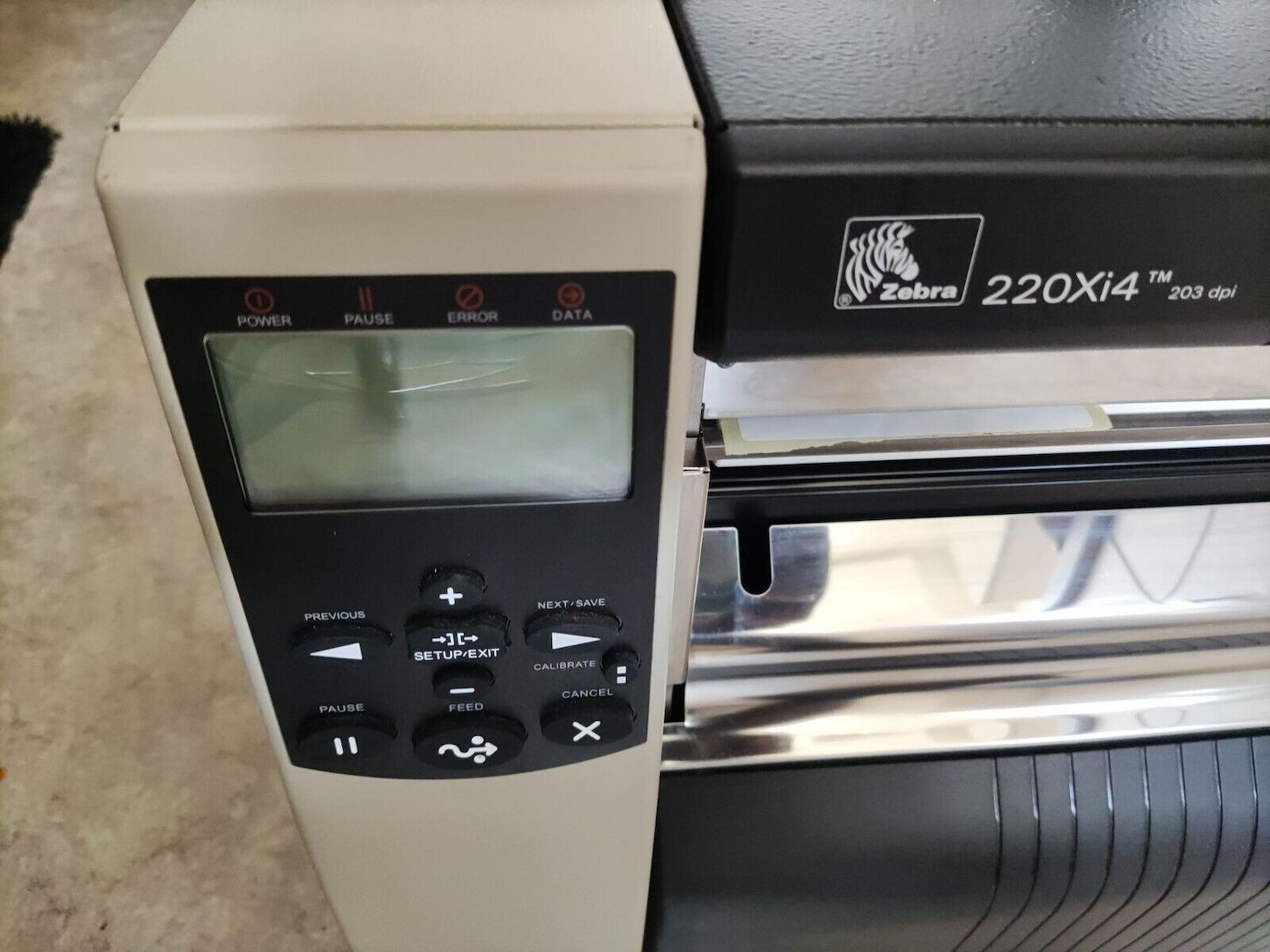 Zebra 220Xi4 203 dpi Etikettendrucker