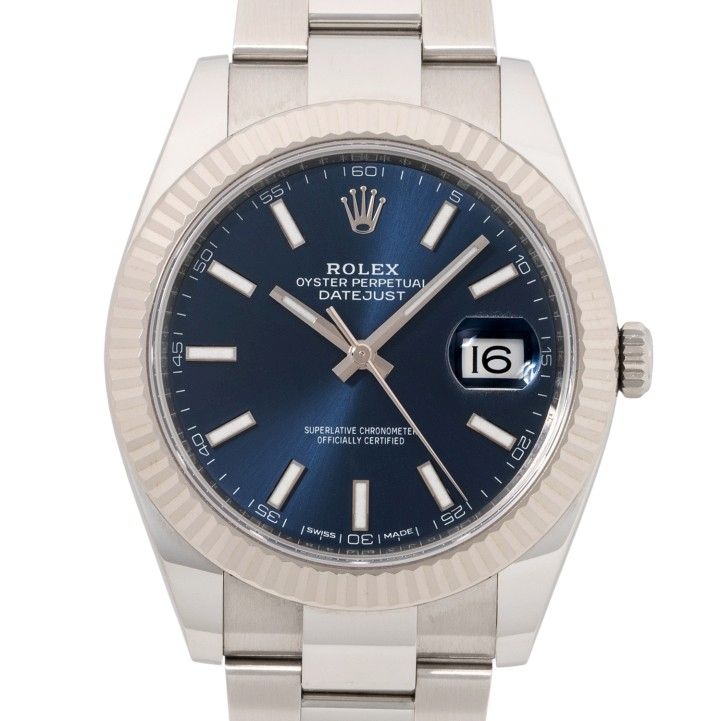 ROLEX Datejust 41 Ref. 126334 Herrenuhr. Box und Papiere.