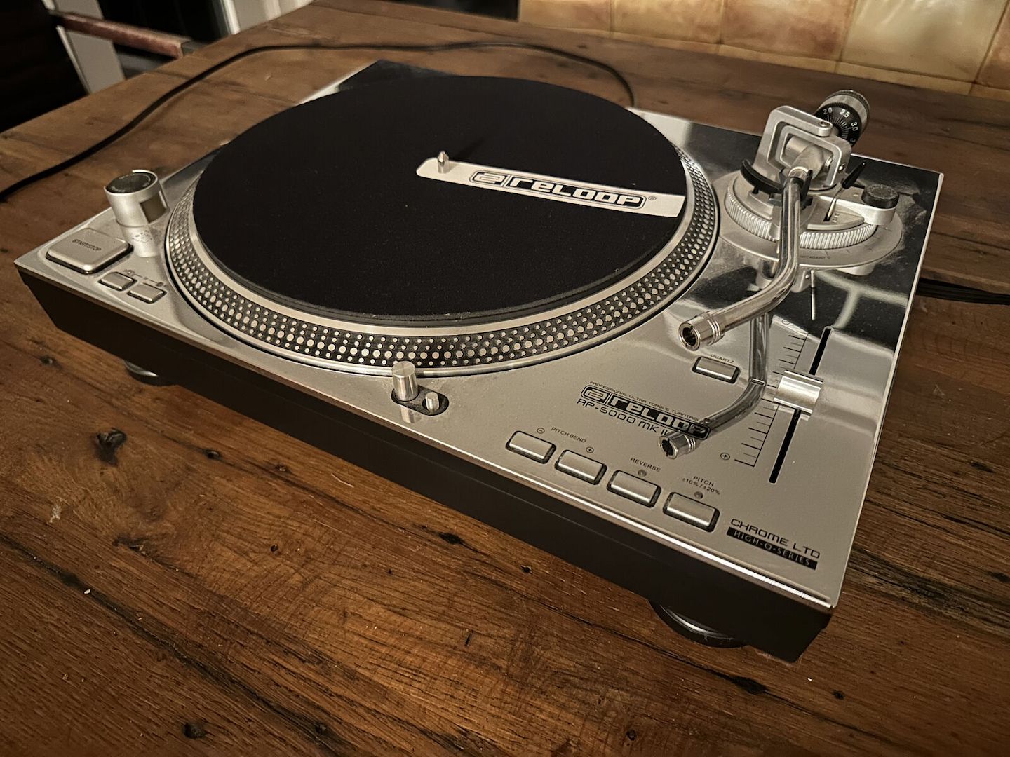 Reloop LTD 5000 MKII Limited Edition Chrome