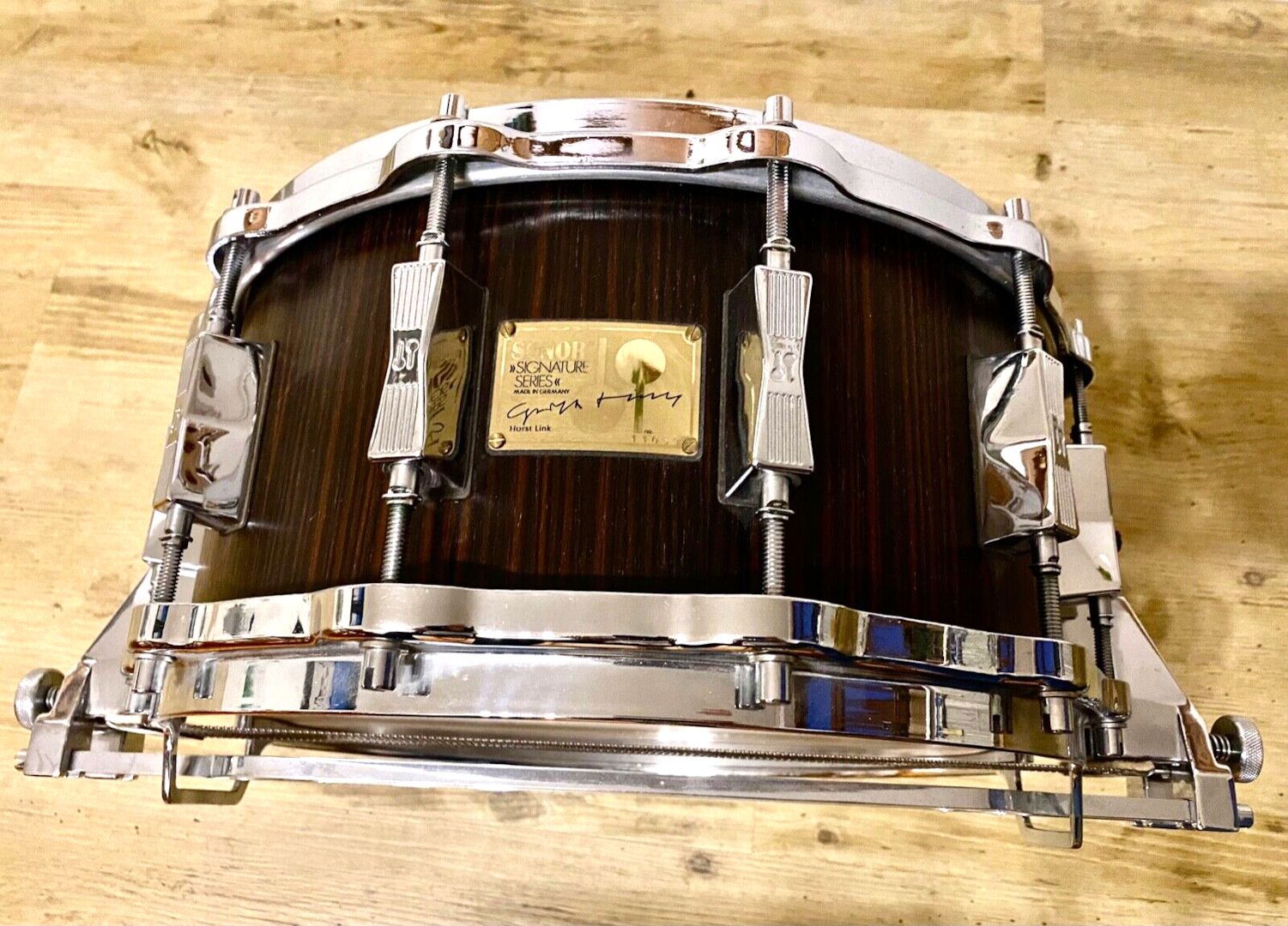 Sonor Signature Ebony Makassar Snare 14x6,5