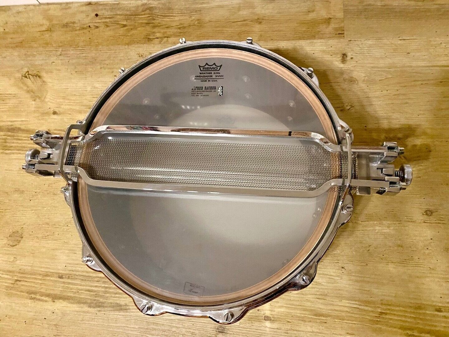 Sonor Signature Ebony Makassar Snare 14x6,5