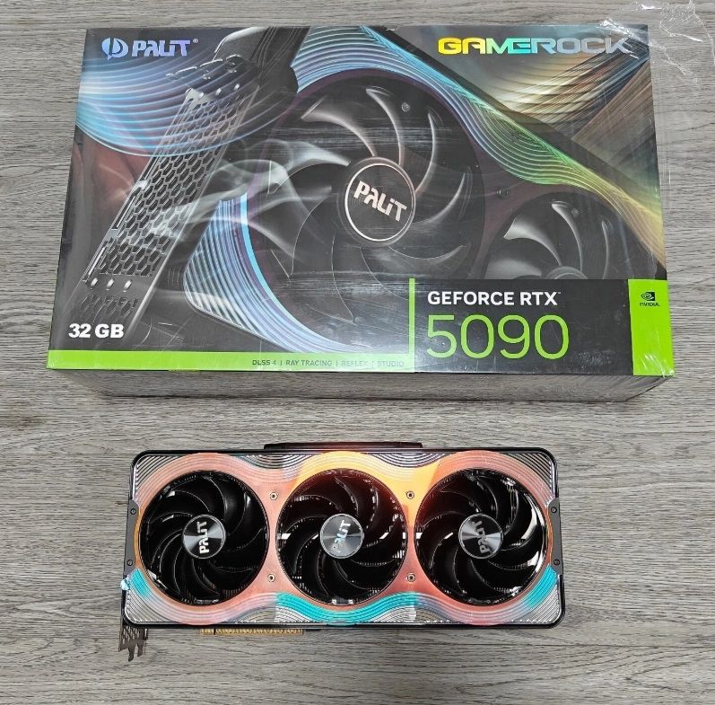 Grafikkarte GeForce RTX 5090, RTX 5080, RTX 5070 Ti, RTX 5070, RTX 4090, RTX 4080 Super,  RTX 4080