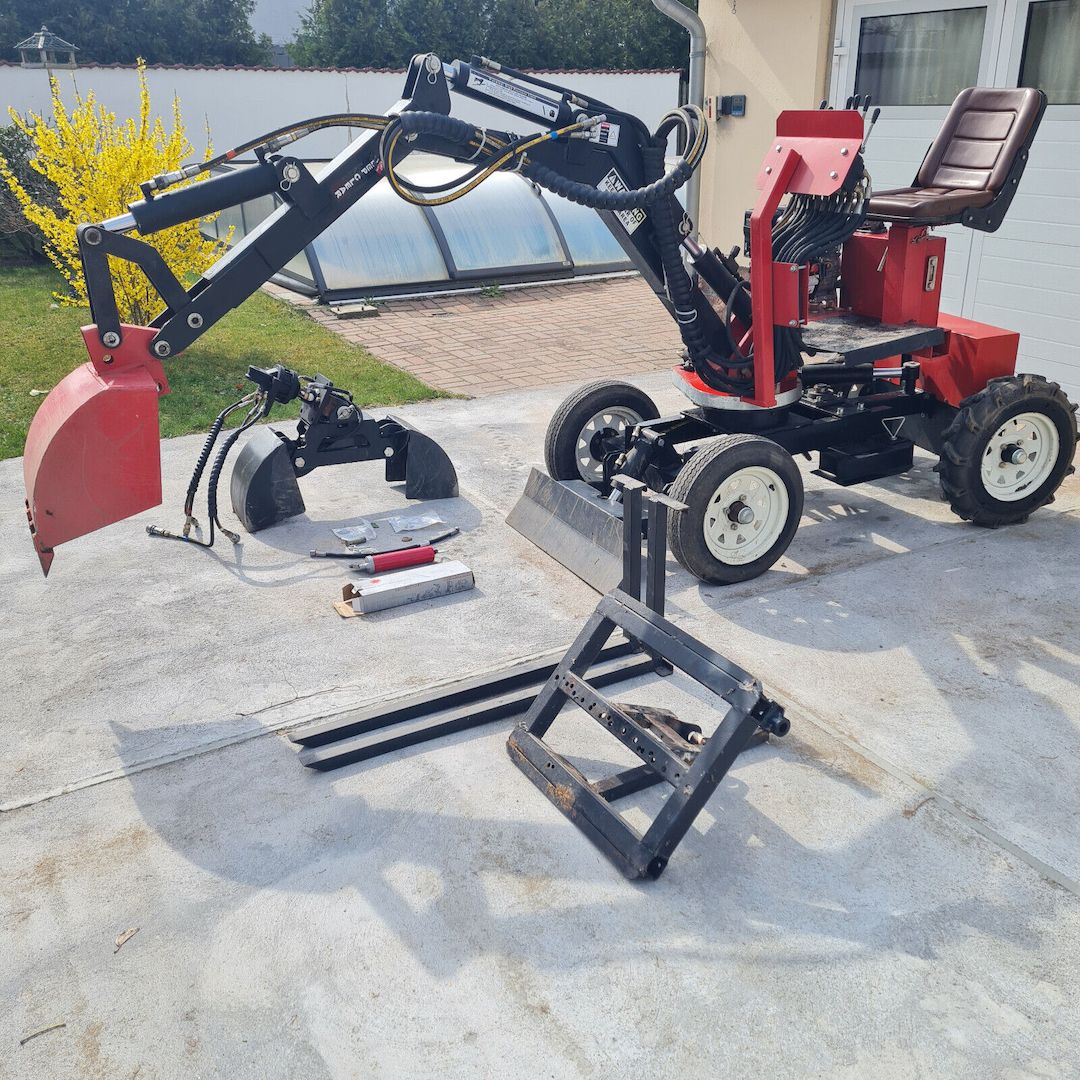 Minibagger RH-D500 mit Räder