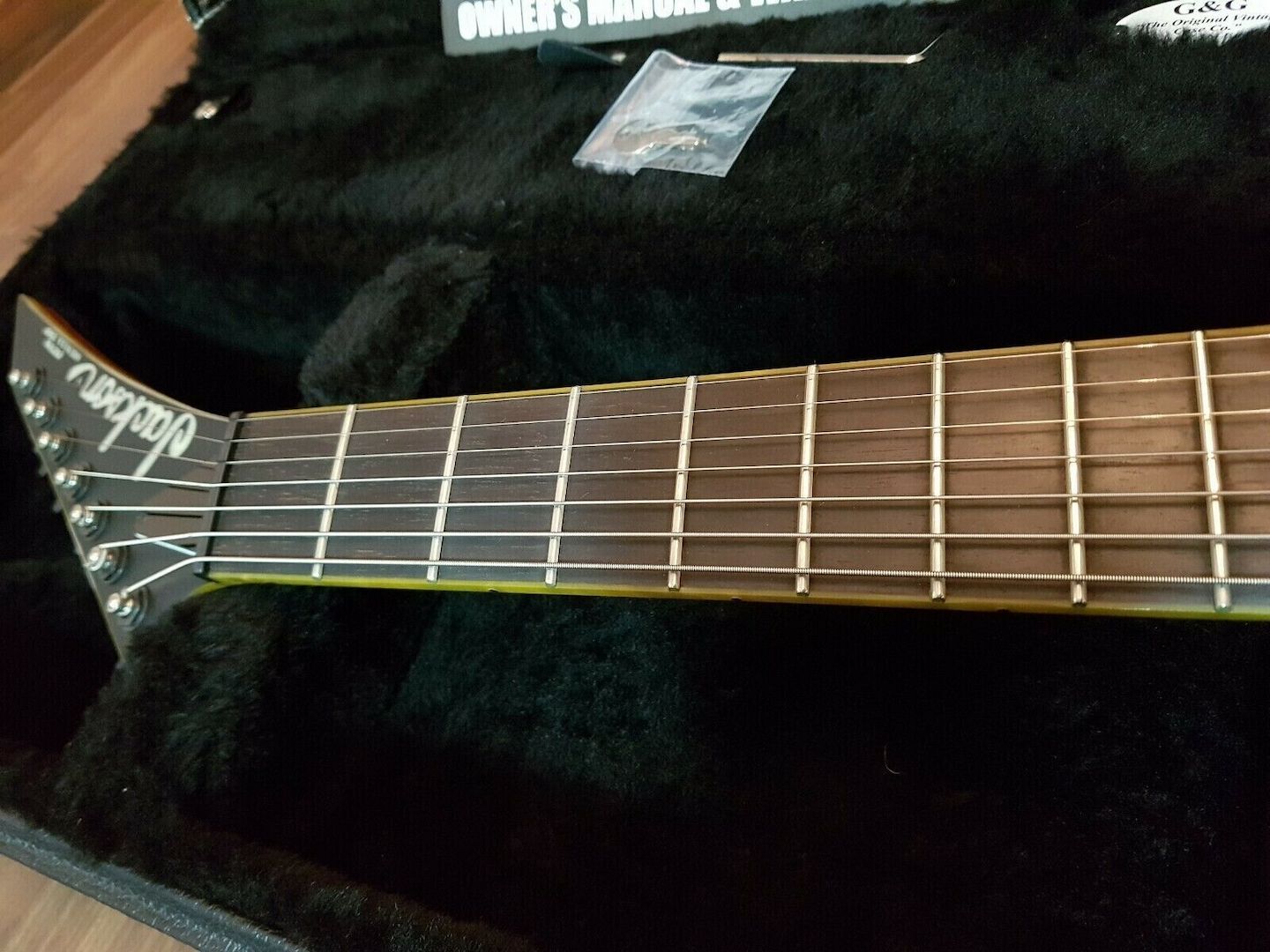 Jackson USA Custom Shop Soloist 7 String Matte Black