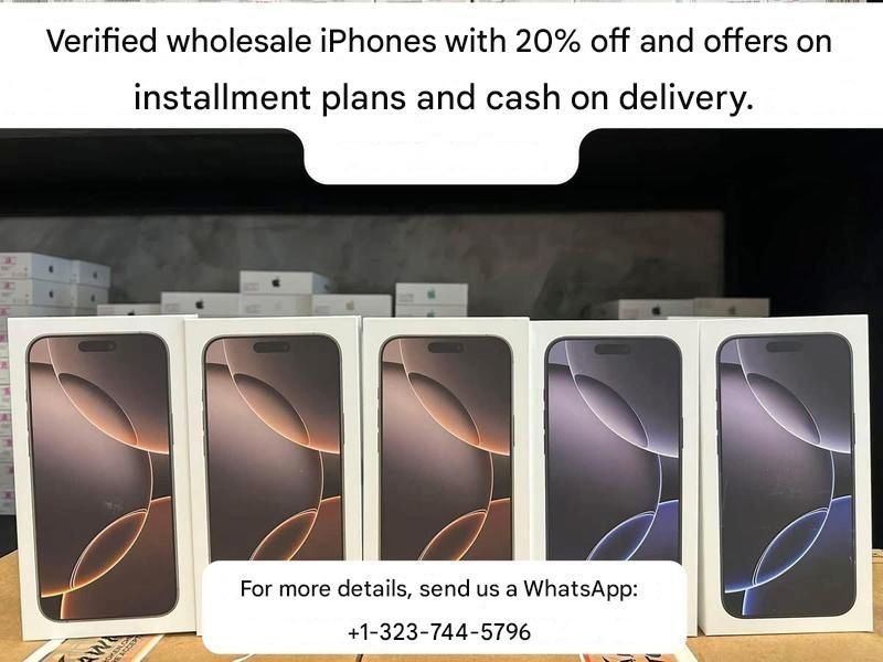 COD/ Installment Wholesale suppliers of iPhones