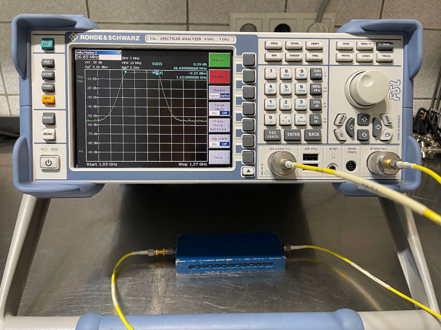 Rohde & Schwarz FSL 3 9KHz-3GHz Spectrum Analyzer