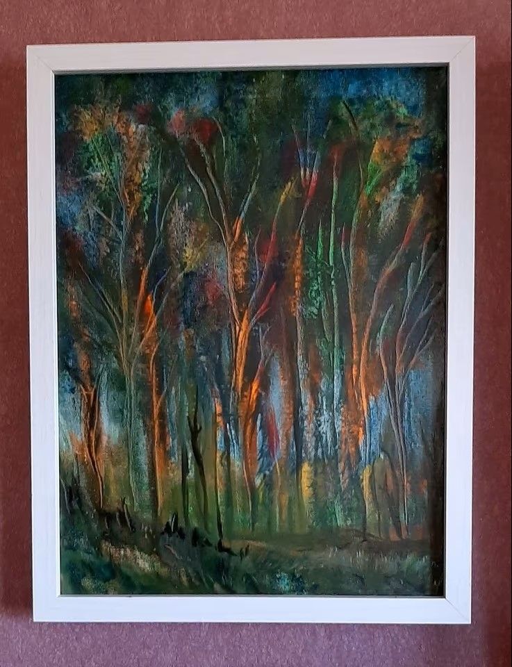 Ölgemälde surreal, Öl auf Leinwand gerahmt 120 € Versand möglich