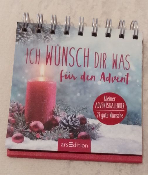 Ich wünsch dir was für den Advent: Kleiner Adventskalend... | Buch |