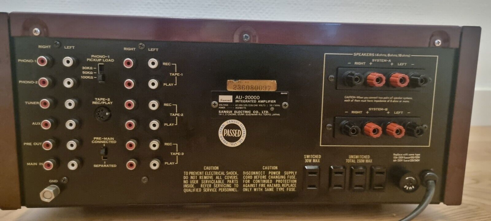 Sansui AU 20000 Hi End Vollverstärker