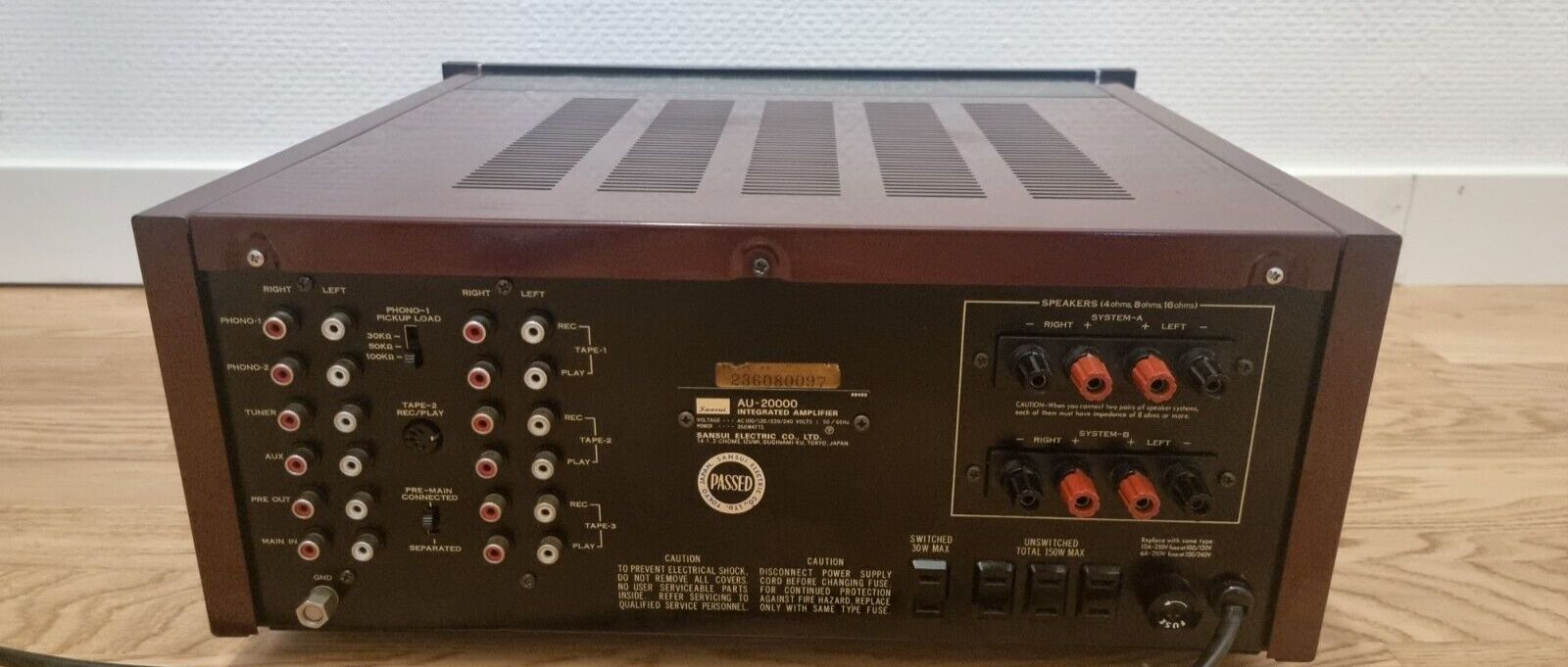 Sansui AU 20000 Hi End Vollverstärker