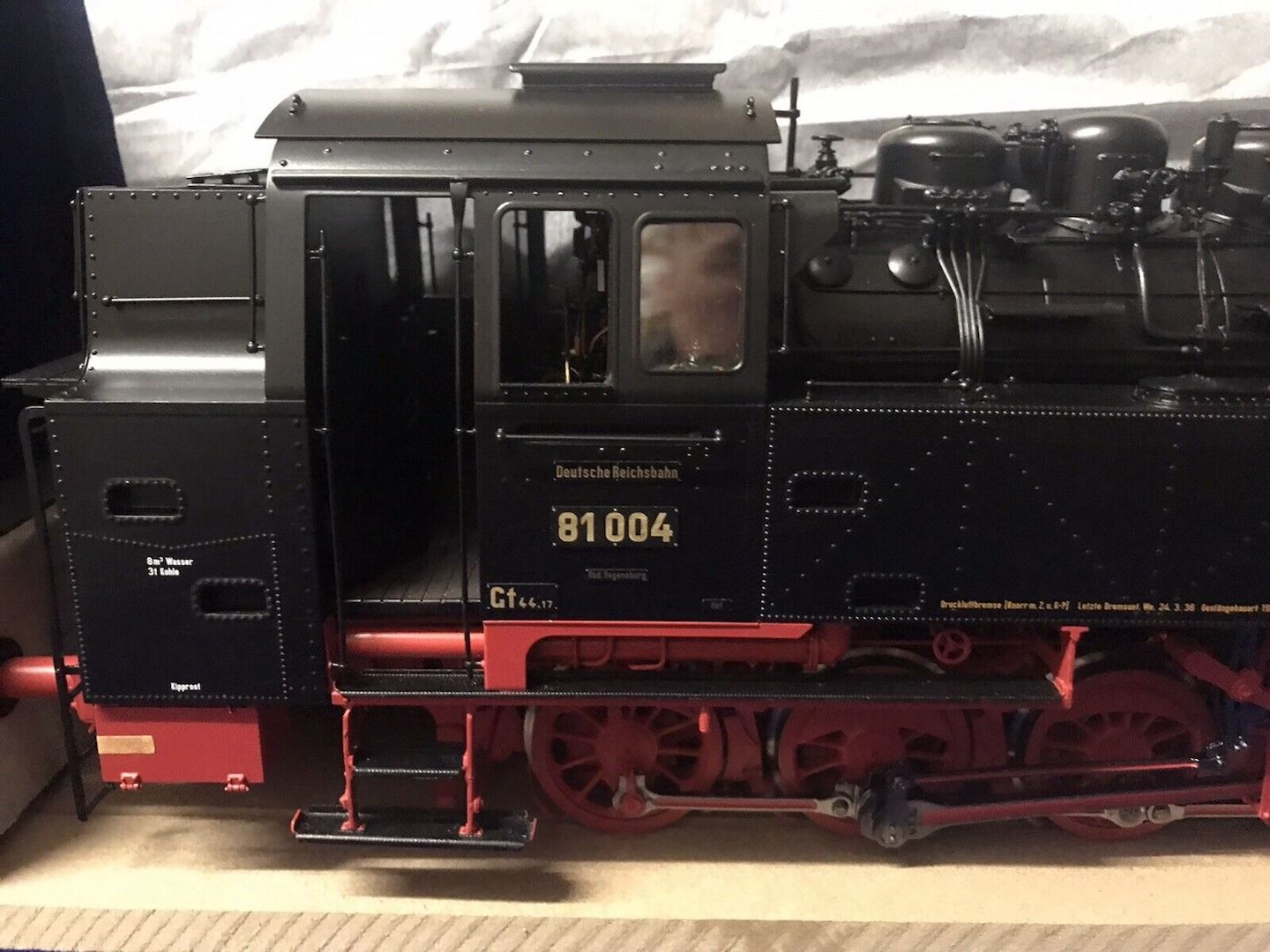 Steiner Spur 1 Dampflok BR 81 004 DRG ESU