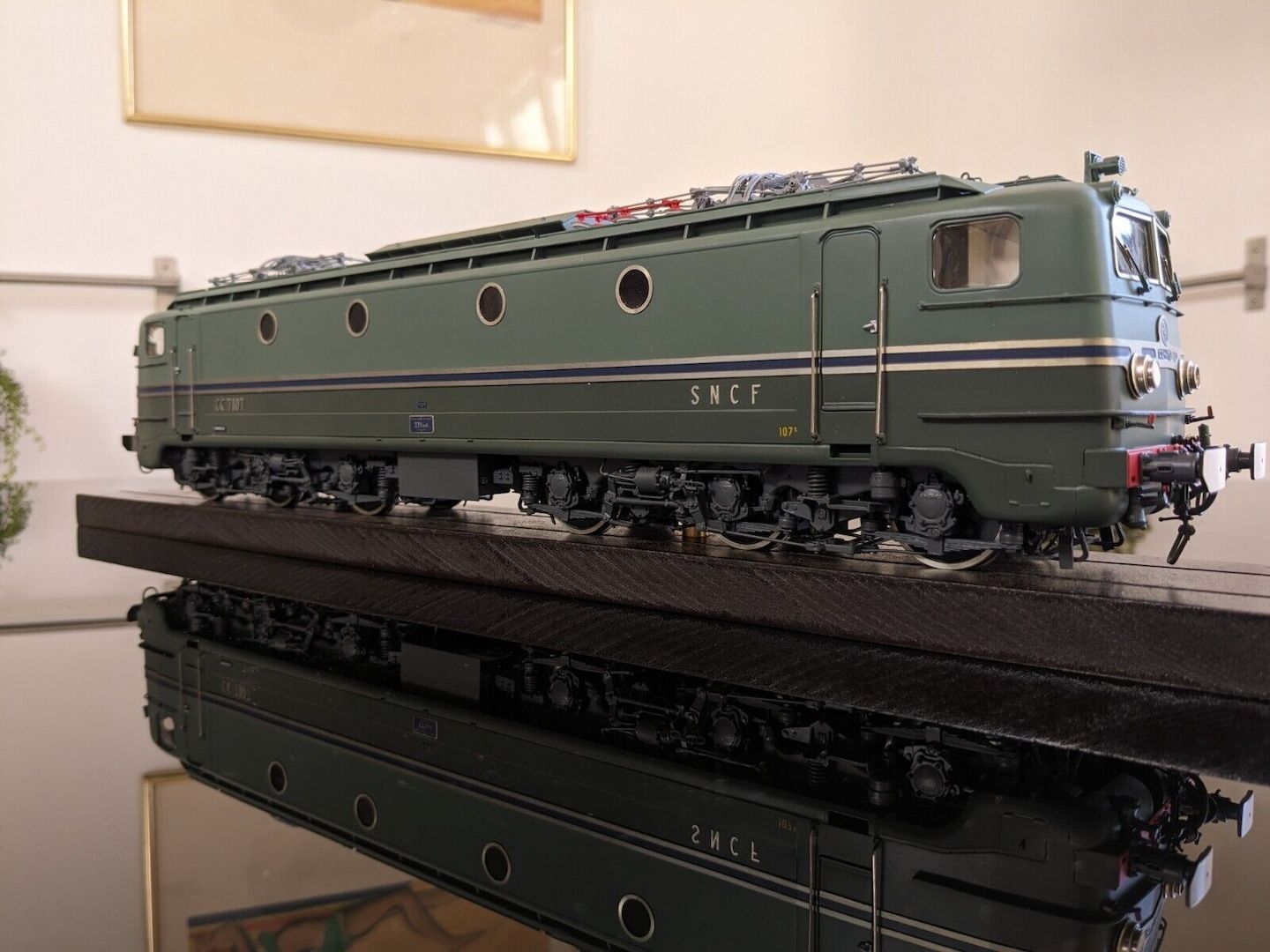 Lemaco Prestige O 0-034 SNCF CC 7107 Weltrekord E-Lok